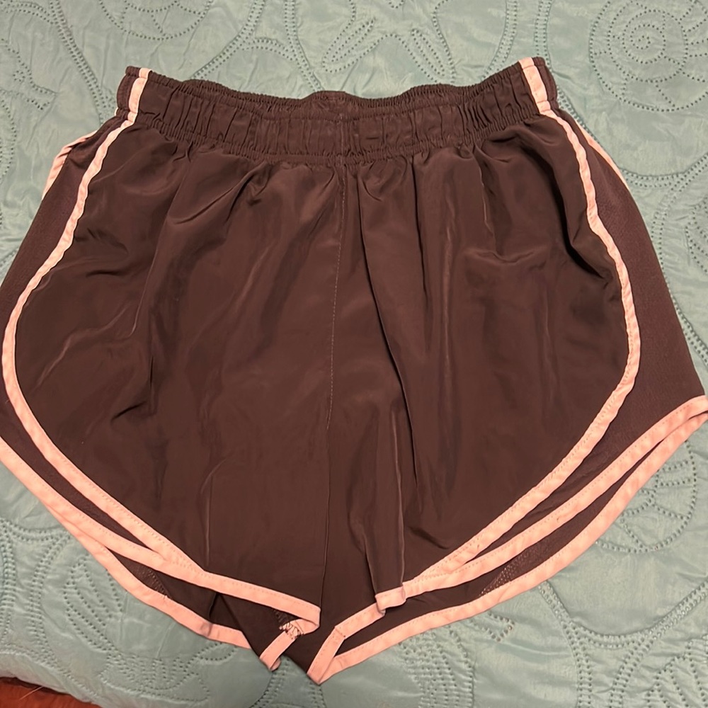 Nike Shorts Size LG large black with white trim